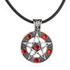 5 Point Pentagram Pendant Necklace Wicca Pagan Gothic