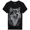 3D Wolf T shirt 100% Cotton