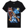 3D Wolf T shirt 100% Cotton