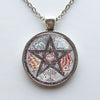 Tree of Life Pentagram Wicca Pendant Necklace