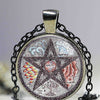 Tree of Life Pentagram Wicca Pendant Necklace
