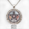 Tree of Life Pentagram Wicca Pendant Necklace