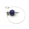 Handmade Healing Natural lapis lazuli Pendulum Necklace Dowsing Amulet