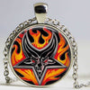 Raven Wicca Pendant Necklace