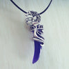 BONLAVIE Wolf Fang Classic Pendant Stainless Steel Charm with Necklace