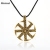 Norse Viking Pendant Necklace Elder Futhark Runes Eihwaz And Naudhiz Combination
