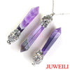 Hexagon Prism Magic Skull Reiki Pendant Necklaces
