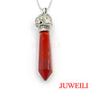 Hexagon Prism Magic Skull Reiki Pendant Necklaces