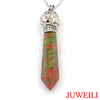 Hexagon Prism Magic Skull Reiki Pendant Necklaces
