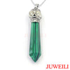 Hexagon Prism Magic Skull Reiki Pendant Necklaces