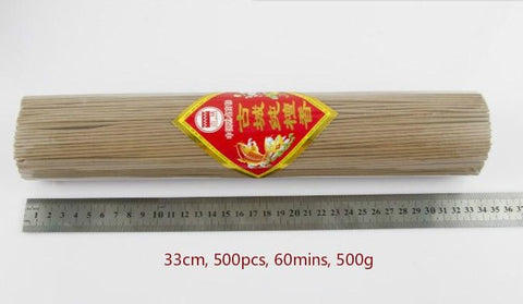 Bulk pack quality sandalwood incense sticks.22cm/27cm/33cm+750/600/500sticks+50-60 min ea. Burn long and strong. incense.