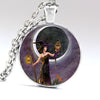 Wicca Cat And Moon Necklace