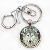 Wicca Wolf Head Photo Necklace Pendant
