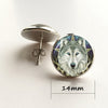Wicca Wolf Head Photo Necklace Pendant