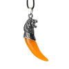Antique Wolf Fang Pendant Necklace