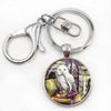 Owl and Book Necklace Wicca Pendant